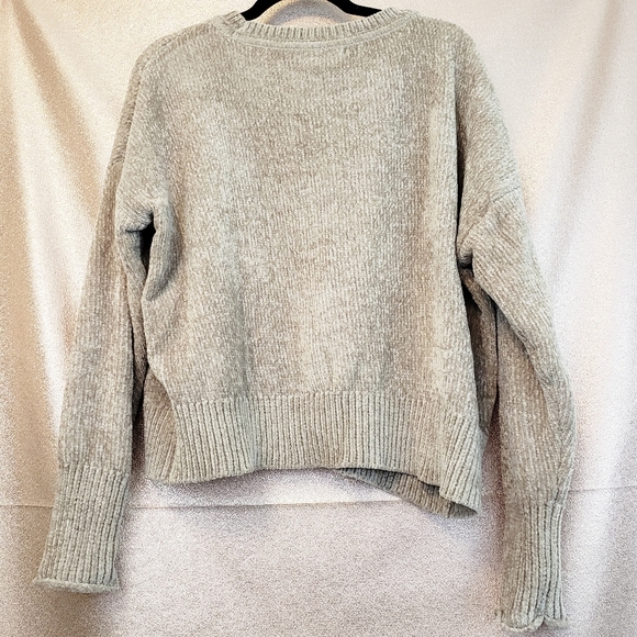 Romeo & Juliet Couture Chenille Sweater Cream L - Picture 5 of 8